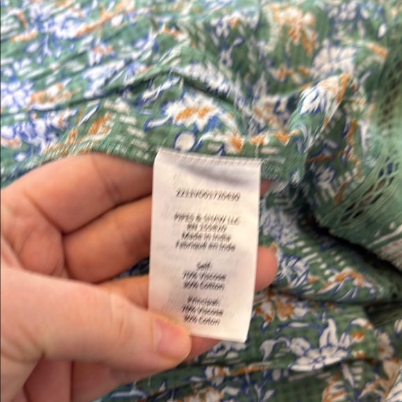 Veronica Beard Benita Tie Strap Tiered Maxi Dress Size Medium - Picture 7 of 9